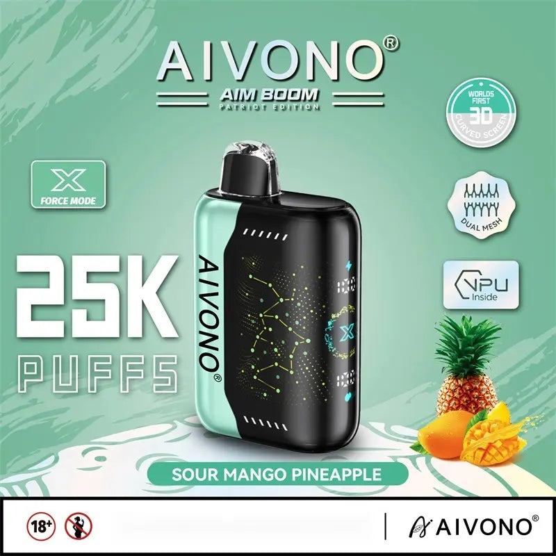 AIVONO vape AIM BOOM review 25000 Puffs 25k tank vape Disposable Vape 8_AIVONO-AIM-BOOM-2500