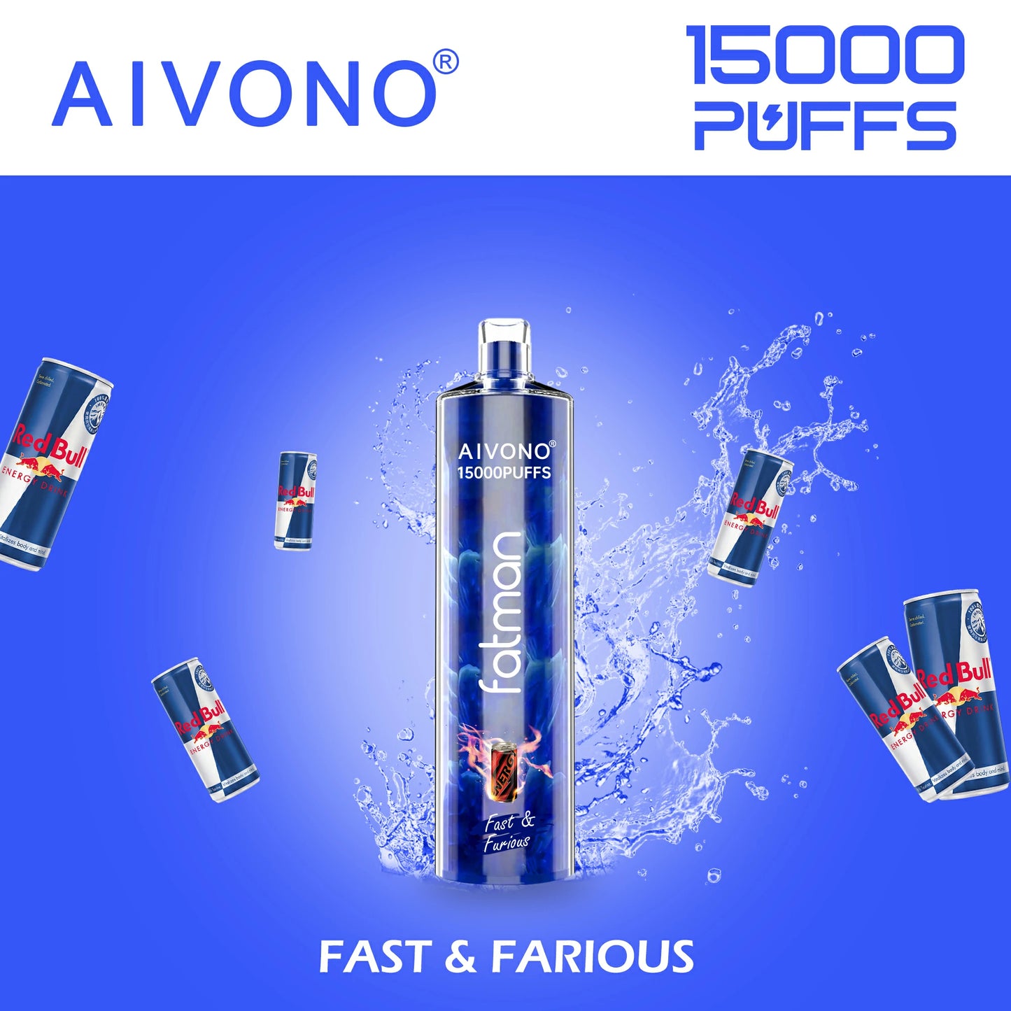 AIVONO vape FATMAN 15000 Puffs 15k Disposable Vape AIVONO-FATMAN-15000-Puff-15