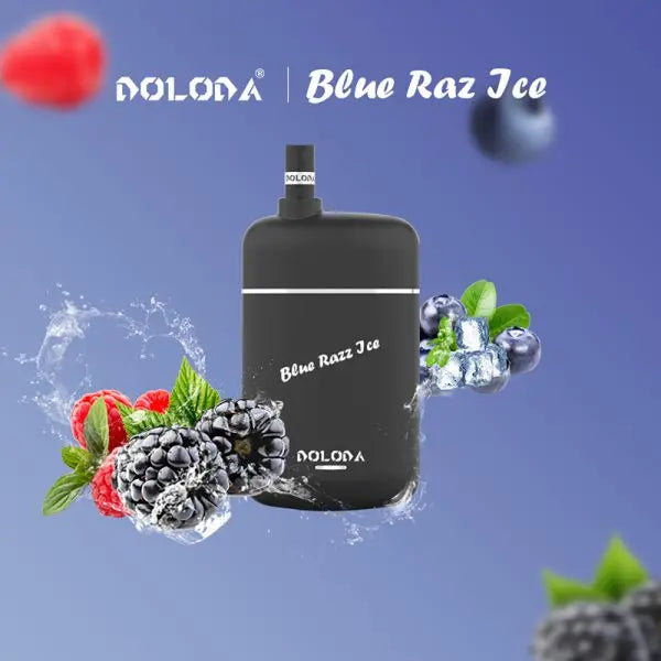 DOLODA Pebble 6500 Puffs doloda vape 6.5k Disposable Vape 10 flavors  DOLADA-PEBBLE6500-Blue-Raz-Ice-600x600-1