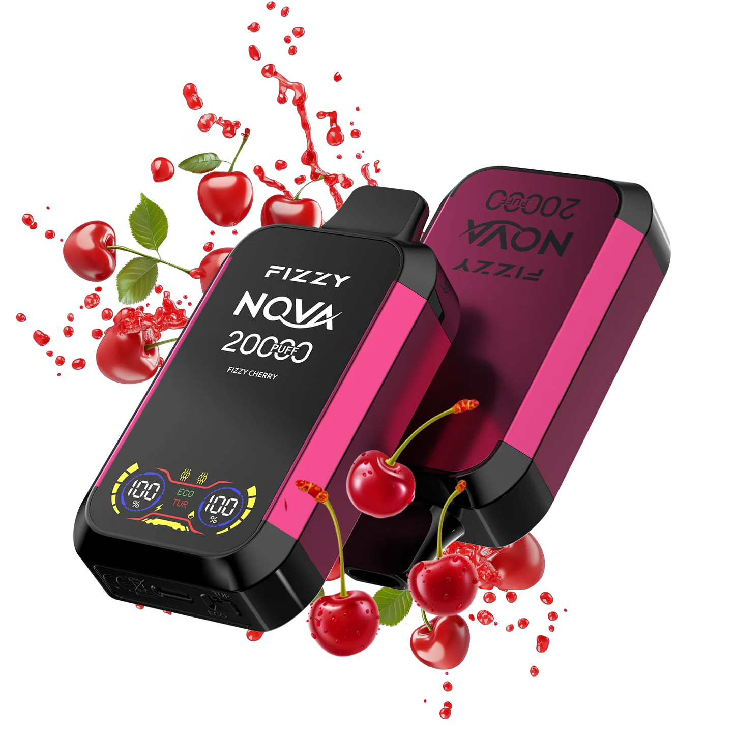 Fizzy Nova 20000 Puffs Disposable Vape 12 flavors  FIZZY-CHERRY_png