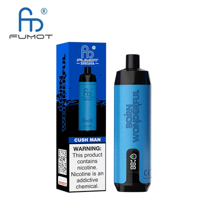 FUMOT RANDM SHISHA 10000 VAPE DEVICE WITH BATTERY AND EJUICE DISPLAY RandM Vape