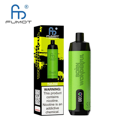 FUMOT RANDM SHISHA 10000 VAPE DEVICE WITH BATTERY AND EJUICE DISPLAY RandM Vape