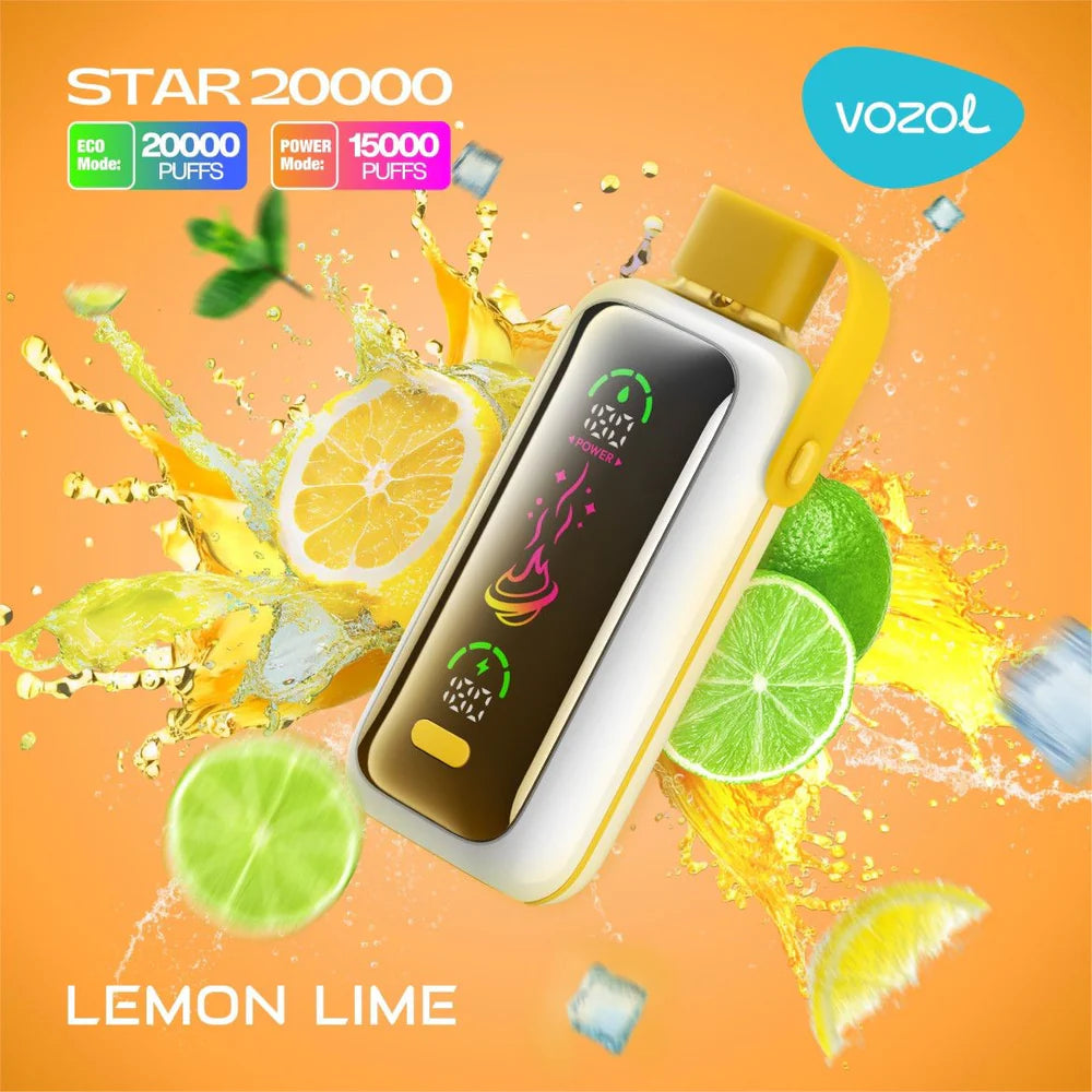 VOZOL Star 20000 Puffs Disposable Vape wholesale Lemon-Lime-1