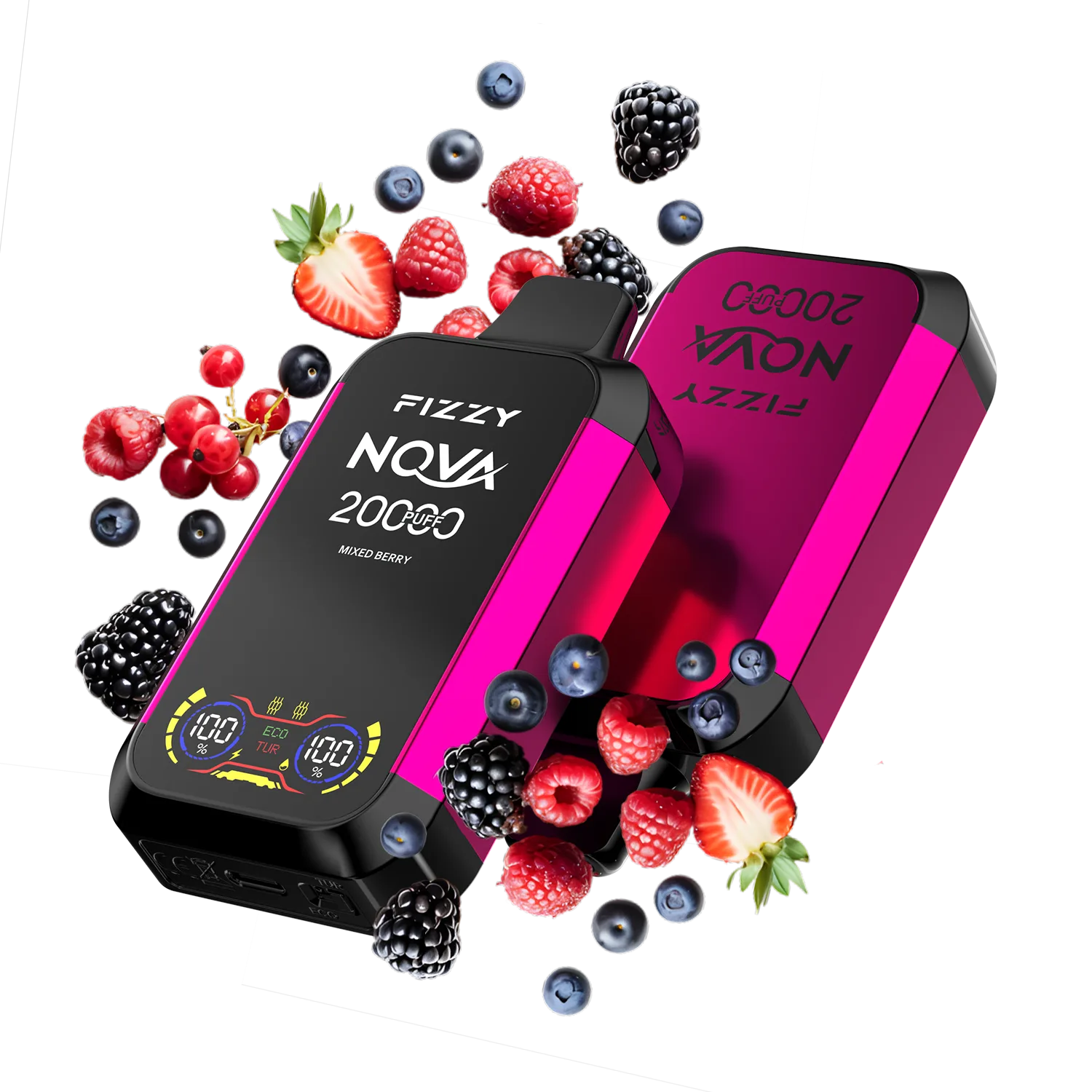 Fizzy Nova 20000 Puffs Disposable Vape 12 flavors   MIXED-BERRY_png