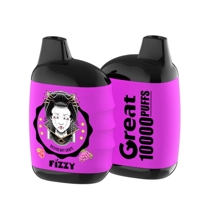 Fizzy GREAT 10000 Puffs Einweg-Vape 10 flavors  RASPBERRY-GRAPEpng