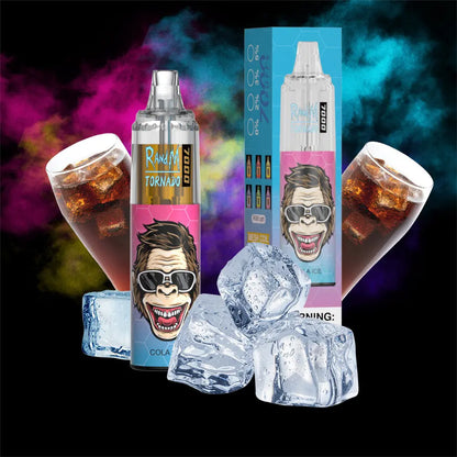 RandM Tornado 7000 Puffs Disposable Vape—Cola ice