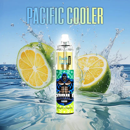 RandM Tornado 7000 Puffs Disposable Vape—Pacific Cooler🍋🍋 RandM Tornado Vapes