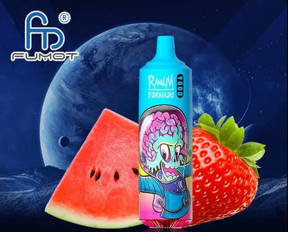 RandM Tornado 9000-Prime strawberry watermelon RandM Vape