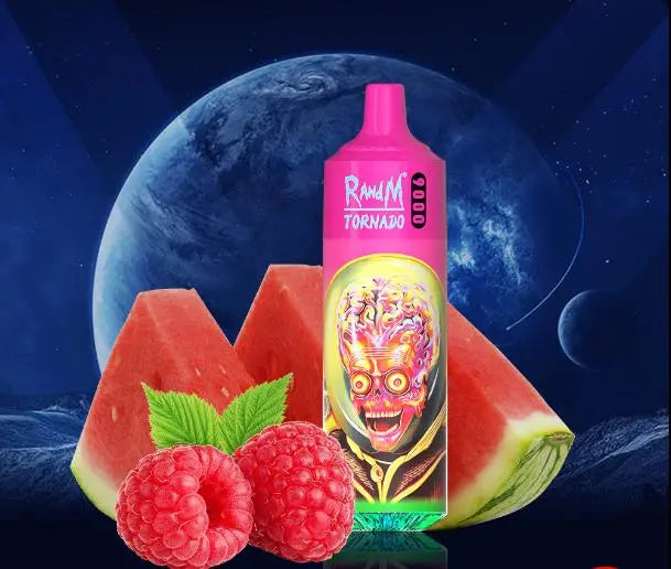 RandM Tornado 9000-Raspberry Watermelon RandM Vape