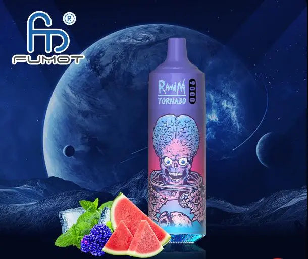 RandM Tornado 9000-Watermelon Brazz Ice RandM Vape