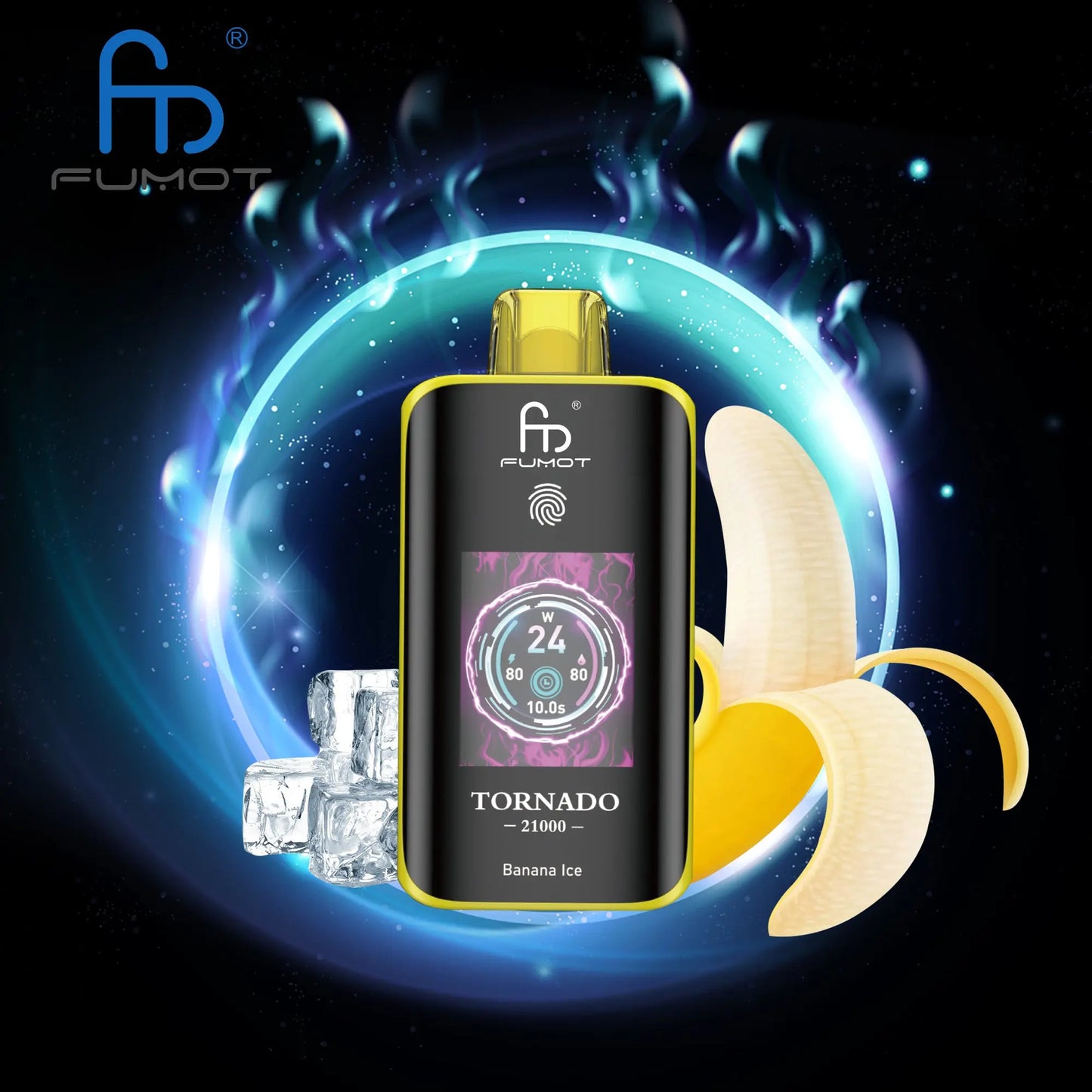 Randm Tornado 25000-Banana Ice RandM Vapes