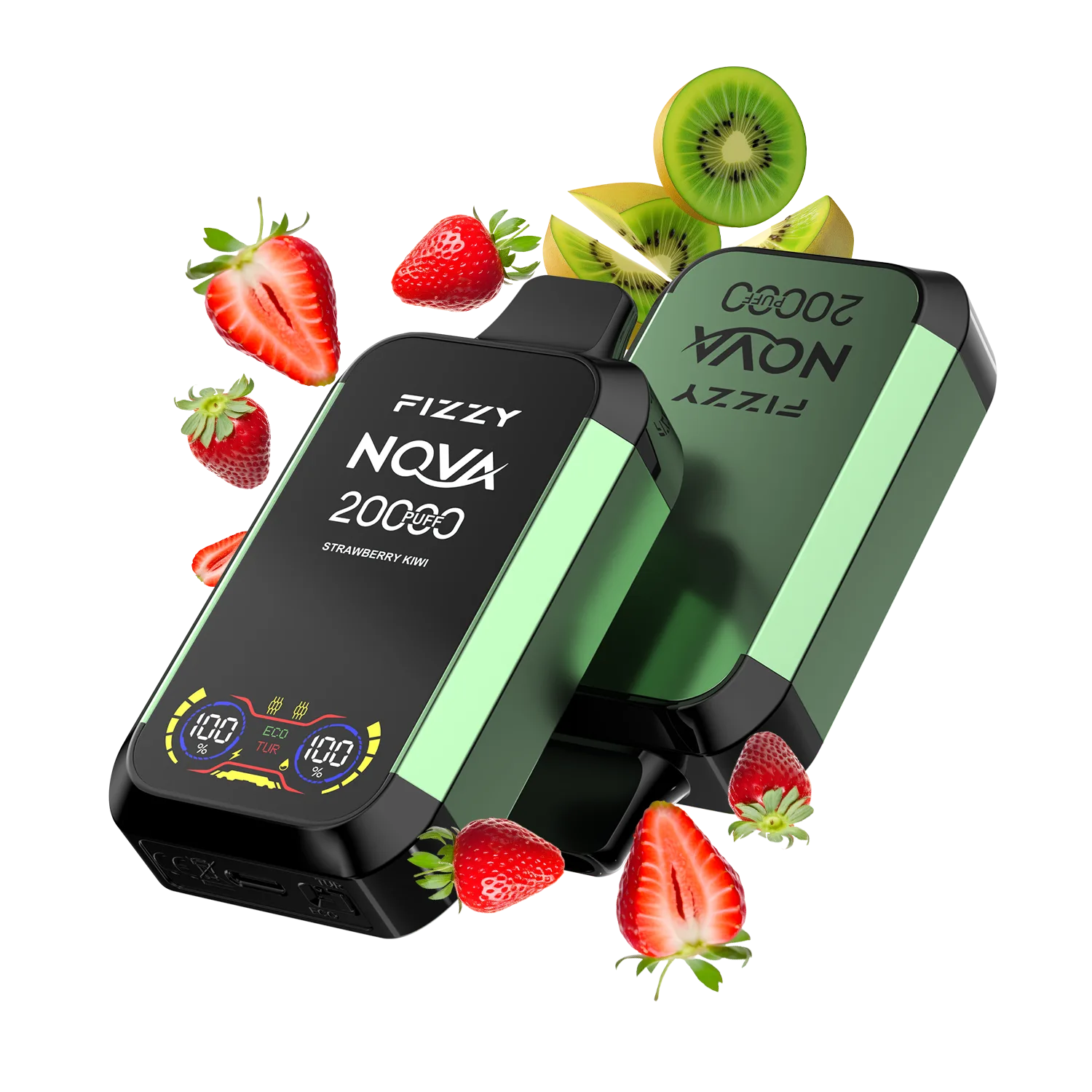 Fizzy Nova 20000 Puffs Disposable Vape 12 flavors  STRAWBERRY-KIWI_png