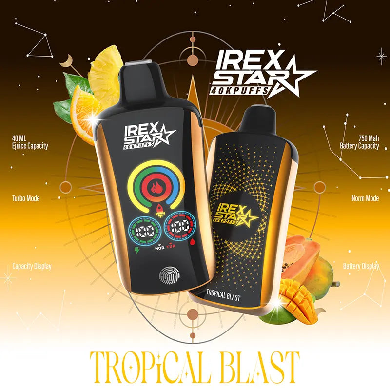 IREX star 40000 (40k ) Puffs Disposable Vape Tropical-Blast-1