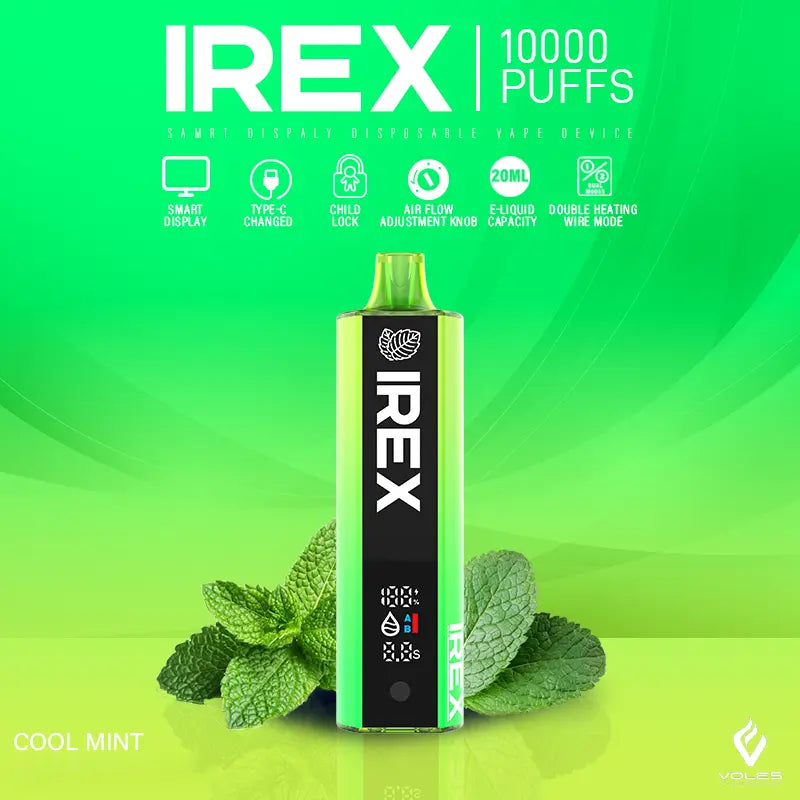 IREX vape 2025 exam vape2024 10000 PUFFS 10k Disposable Vape 12 flavors to choose from