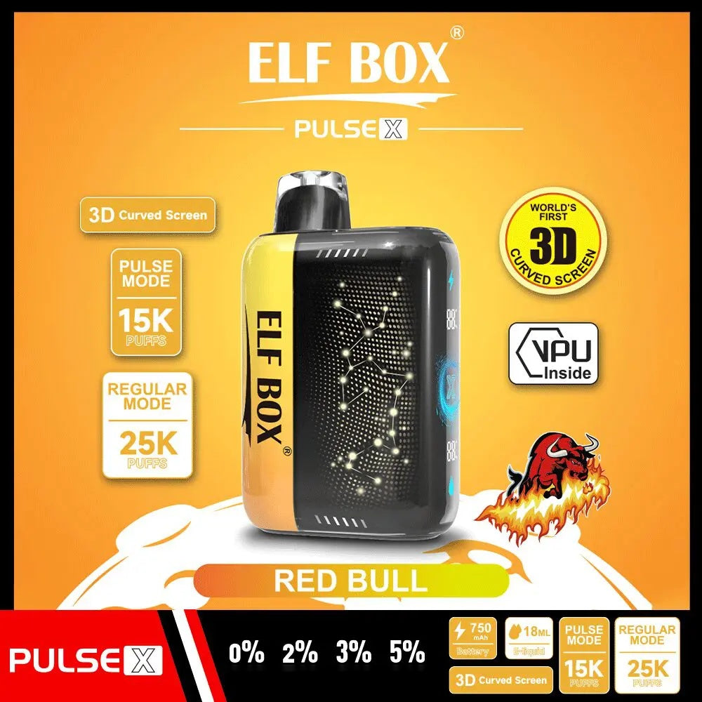 ELF BOX PULSE X 25000 Puffs 25K  Disposable Vape  elf-box-pulse-x-25006