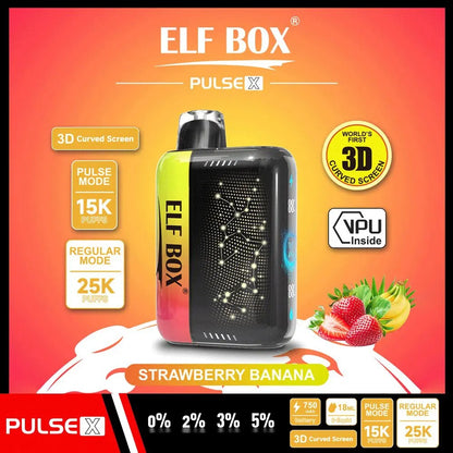 ELF BOX PULSE X 25000 Puffs 25K  Disposable Vape 10 flavors elf-box-pulse-x-25007