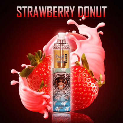 RandM Tornado 7000 Puffs Disposable Vape—STRAWBERRY DONUT🍓🍩