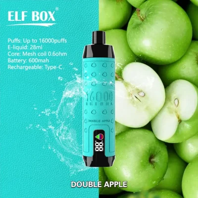 ELF BOX VAPE SHISHA 16000 Puffs 16k Disposable Vape 12 flavors