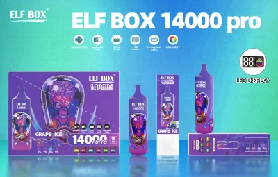 ELF BOX VAPE RGB14000 pro Puffs 14k puff Disposable Vape