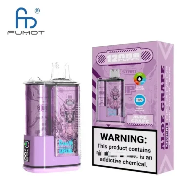 Fumot Crystal vape 12000 Puffs 12k puff Disposable Vape