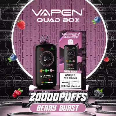 VAPEN QUAD BOX 20k puff 20000 PUFFS Disposable Vape