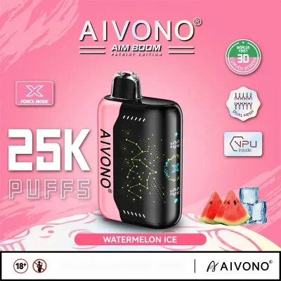 AIVONO AIM BOOM vape 25000 Puffs 25k puff Disposable Vape