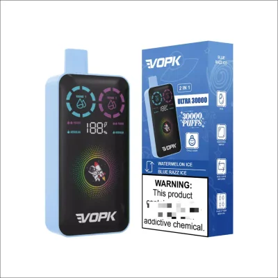 VOPK ULTRA VAPE 30K 30000 Puffs Double Vape Mesh digital screen