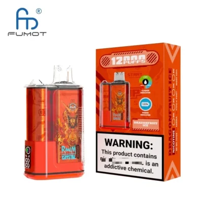 Fumot Crystal vape 12000 Puffs 12k puff Disposable Vape