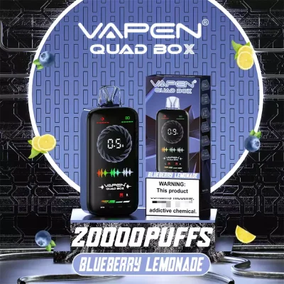 VAPEN QUAD BOX 20k puff 20000 PUFFS Disposable Vape