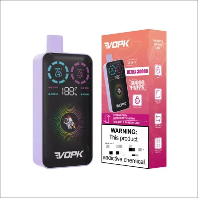 VOPK ULTRA VAPE 30K 30000 Puffs Double Vape Mesh digital screen