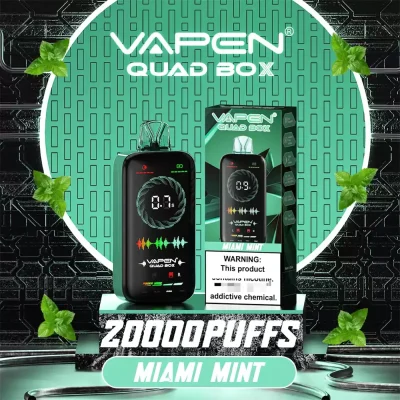 VAPEN QUAD BOX 20k puff 20000 PUFFS Disposable Vape