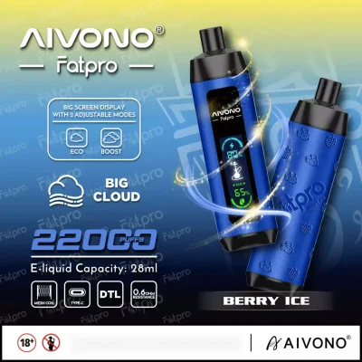 AIVONO Fatpro vape 22k puff 22000 Puffs Disposable Vape