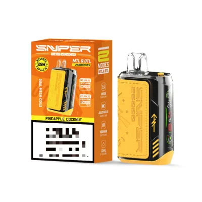 VAPMOD SNIPER VAPE 25k 25000 Puffs Disposable Vape