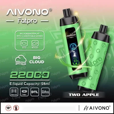 AIVONO Fatpro vape 22k puff 22000 Puffs Disposable Vape