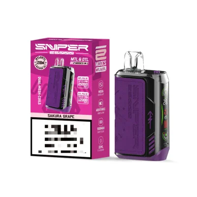 VAPMOD SNIPER VAPE 25k 25000 Puffs Disposable Vape