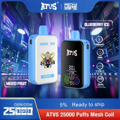 ATVS VAPE 25K puff 25000 Puffs Disposable Vapes