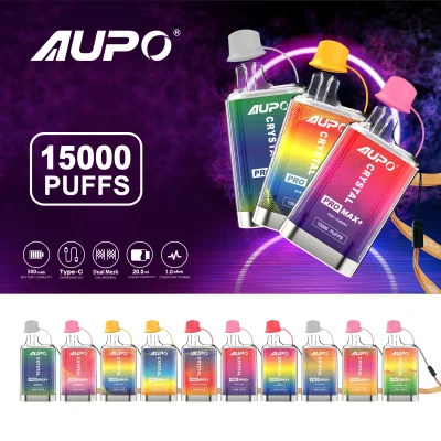 AUPO Vape 15k puff 15000 Puffs PRO MAX Disposable Vape