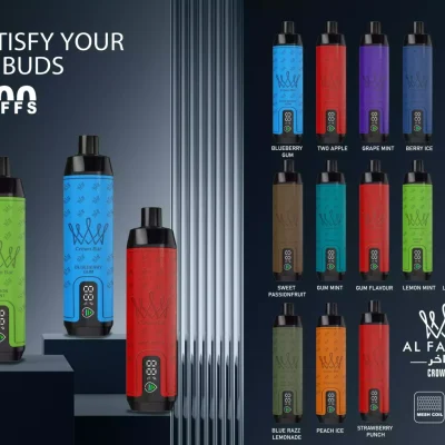 Al Fakhar VAPE Crown Bar 15000 Puffs 15K PUFF Disposable Vape