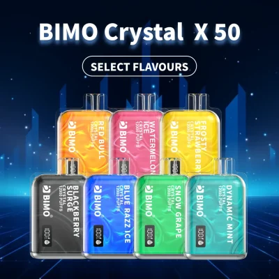 BIMO Crystal vape 12k puff 12000 Puffs Disposable Vape