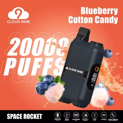 CLOUD NINE VAPE D33 20000 Puffs 20K PUFF Disposable Vape