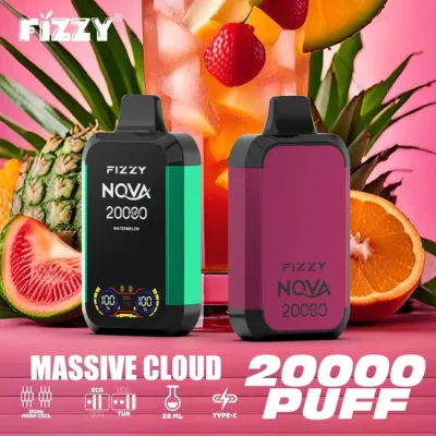 Fizzy Nova Vape 20k puff 20000 Puffs Disposable Vape 12 flavors