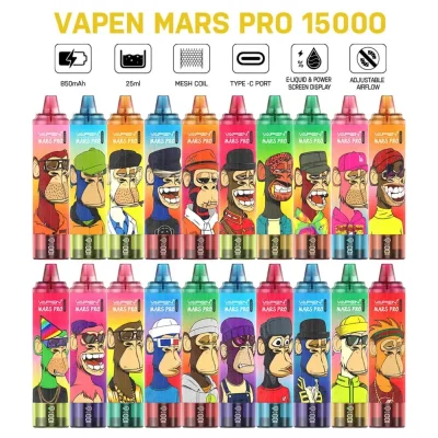 VAPEN MARS PRO 15k puff 15000 PUFFS Disposable Vape