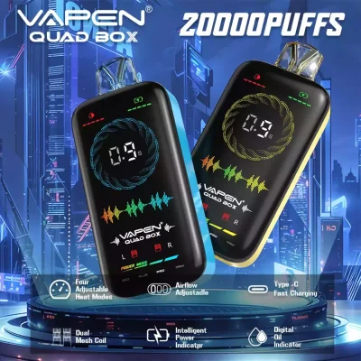 VAPEN QUAD BOX 20k puff 20000 PUFFS Disposable Vape