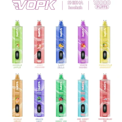 VOPK VAPE Shisha Hookah 15K 15000 PUFFS Disposable Vapes