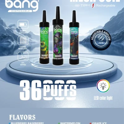 Bang Vape 36000 Puffs 36k puff Disposable Vape