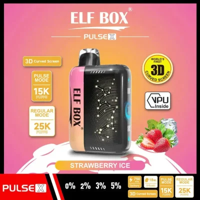 ELF BOX VAPE PULSE X 25000 Puffs 25K Disposable Vape 10 flavors