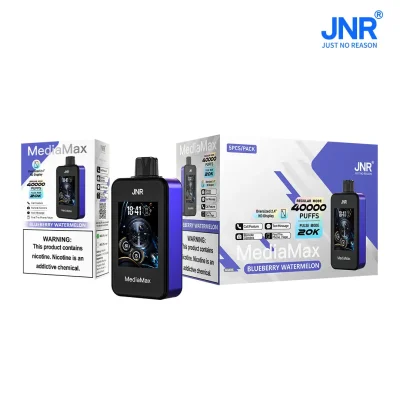 JNR MediaMax 40000 puff DISPOSABLE VAPE